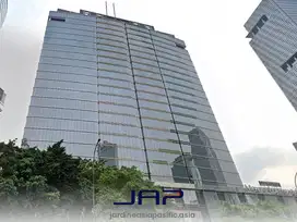 Sewa Kantor Menara Jamsostek Luas 343 Bare Strategis di Gatot Subroto