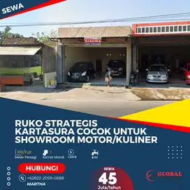 Ruko Kartasura Cocok untuk Showroom Motor/Kuliner