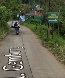 Tanah di ciwidey gambuh dekat barusen hills