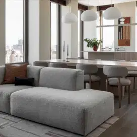 INTERIOR RUMAH LEMARI KITCHEN SET DIVAN BACKDROP TV