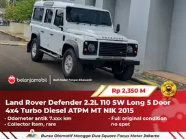 [ LOW KM 7RB ] Land Rover Defender 2.2L 110 SW Long Turbo MT 2015/2016