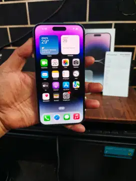 iPhone 14 Pro Max 256Gb iBox Mulus Normal Fullset Bisa TT