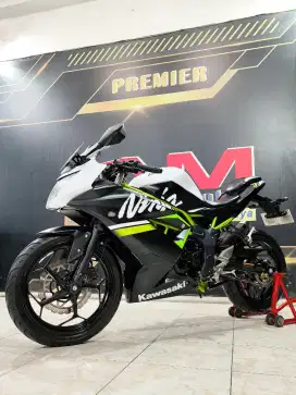 Ninja 250cc RR mono km.7rb 13 putih doff super.Anugerah motor rungkut