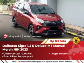 [ WARRANTY ] Daihatsu Sigra 1.2 R Deluxe MT Manual Merah 2023 2024