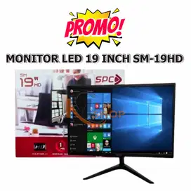 Monitor LED 19 Inch Full HD IPS HDMI VGA 60HZ Murah Garansi Resmi