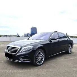 Mercedes Benz S500L CGI AT 2014 KM 39rb Black 2+2 Perfect Condition.