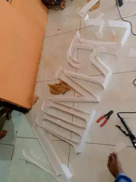 Produksi reklame neon box/neonbox sign led murah