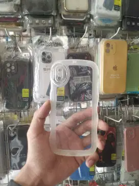 Case gelombang bening iphone x