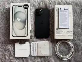 Iphone 15 256GB Black BH 99% CC 135 Garansi iBox Januari 2026