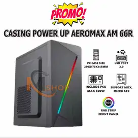 Casing / Case PC Standard Micro ATX Include PSU 500W Murah
