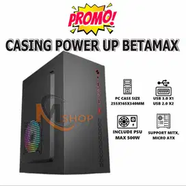 Casing / Case PC Standard Front USB 3.0 Micro ATX Include PSU 500 Watt