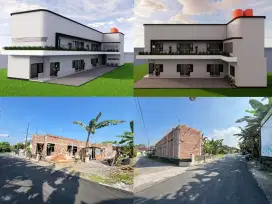 Kost Exclusive 12 Kamar Dekat Kampus UII Terpadu Dijual Promo