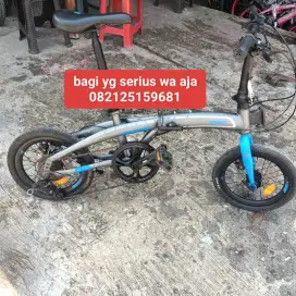 Jual sepeda lipat ukuran 16 maximo