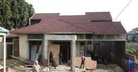 Tukang perbaikan atap bocor renovasi pasang baja ringan plafon PVC GRC