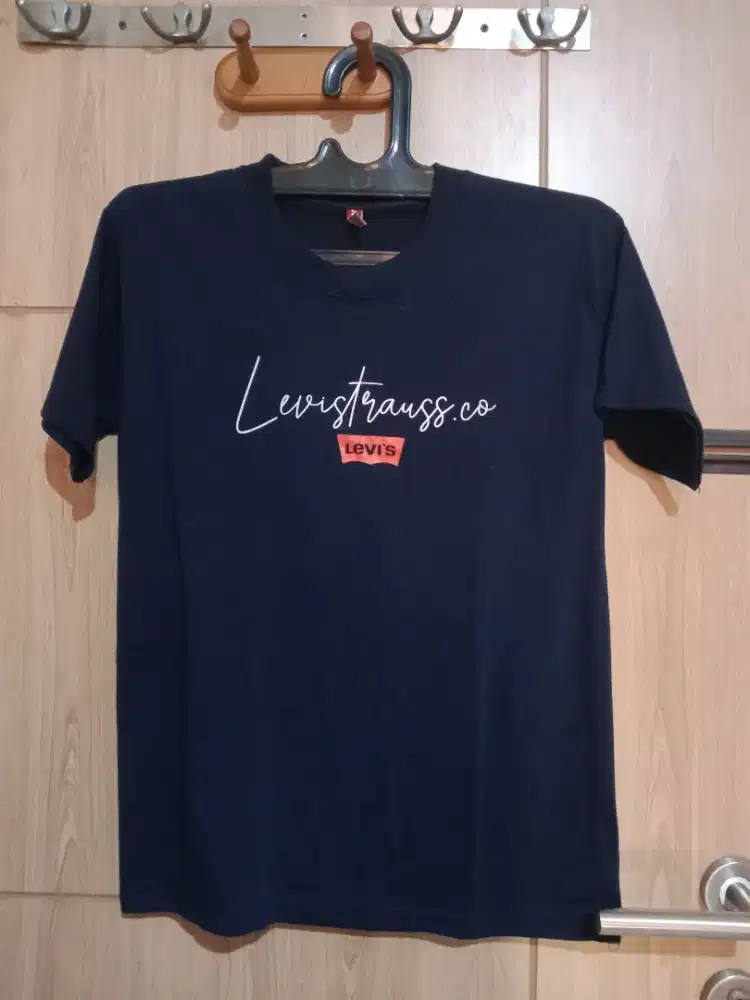 Kaos Biru  Navy
