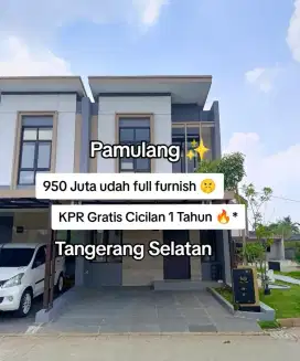 5Juta Allin Free Furnished Free Cicilan Sampai 100Juta at Ara Pamulang