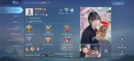 Akun Mobile Legends Sultan Kolektor 731 Hero lengkap Murah bisa Nego