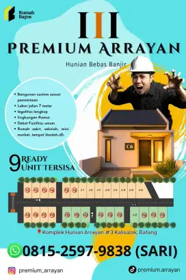 Rumah bebas banjir free kitchen set