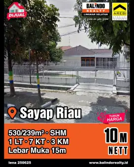 Termurah di Sayap Riau Hitung Tanah Bonus Rumah Tanah Kotak