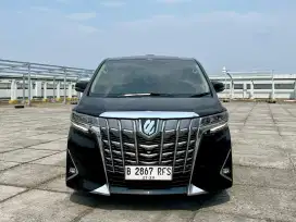 (Dp20%)Toyota Alphard G 2.5 AT. Thn 2020. Hitam. Low km. Perfect cond