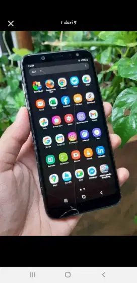 Samsung galaxy a6 2018 ram 3/32 original
Minus
-retak halus