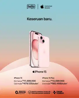 Kredit hp iPhone cuman modal ktp aja