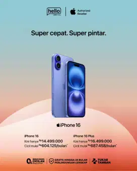 Kredit hp iPhone cuman modal ktp aja