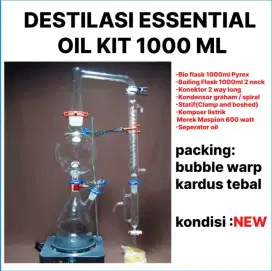 1 SET Alat Destilasi | Alat Suling
