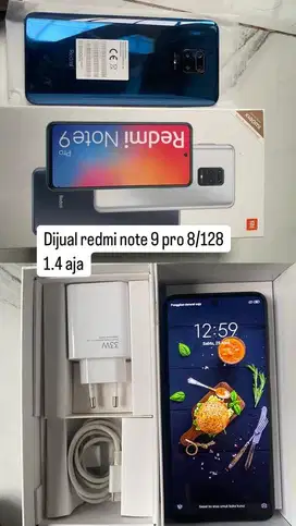 Redmi note 9 pro 8/128