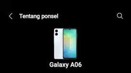 Samsung A06 white