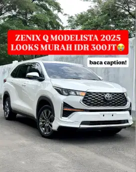 Toyota Innova Zenix Q Modelista Looks 2025 BU CASH PEMAKE