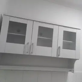 Lemari Rak Dapur Gantung Set Atas Partikel Board