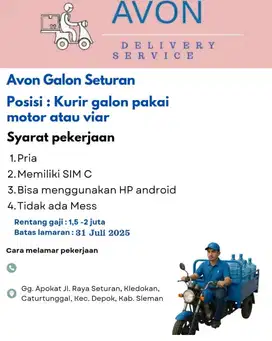 Kurir Galon Roda 3