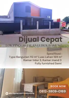 Jual rumah murah palembang