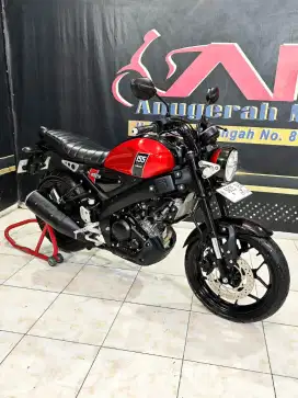 Yamaha XSR 155 VVA TH 2024 ODO 6rb red candy mulus no minus