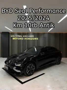 BYD Seal Performance EV AT 2025 Hitam B1475SNW Nik 2024 Km10rb