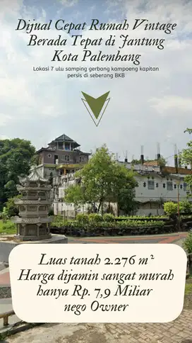Jual properti murah palembang