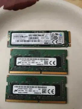 DDR ada 3 keping merk Samsung