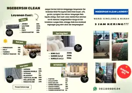 Cuci karpet cuci sofa springbed poles vinyl dll sejabotabek