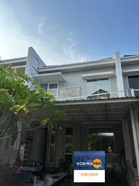 Rumah cibubur country. cluster baru. rapih dan bersih