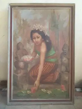 Lukisan gadis bali