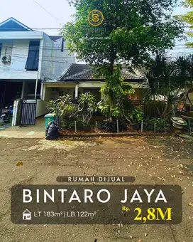 Dijual rumah siap huni dalam cluster di sektor 2 Bintaro