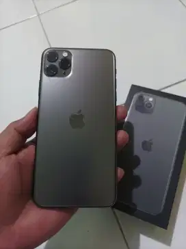 Iphone 11 pro max 256gb fullset all operator