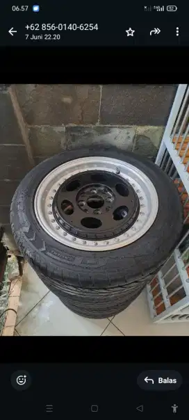 Jual pelk monoblock kondisi ok sudah balancing ban 95% tebal