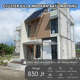 Villa Modern Batu Malang, Lingkungan Asri Dekat Banyak Wisata