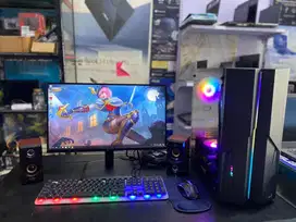Satu set Komputer Core i5 gaming editing dll siap pakao