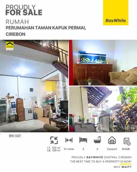 Jual Rumah di dalam Perumahan Taman Kapuk Permai, Cirebon
