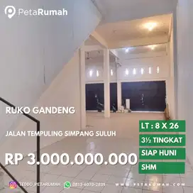 Ruko strategis jalan tempuling simpang suluh daerah tuasan pancing