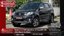 Toyota Rush 1.5 S TRD Sportivo AT Facelift NIK 2016 Black On Black