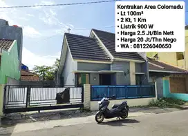 Sewa Rumah Area Colomadu Dekat Sumber, Banyuanyar, Pintu TOL
